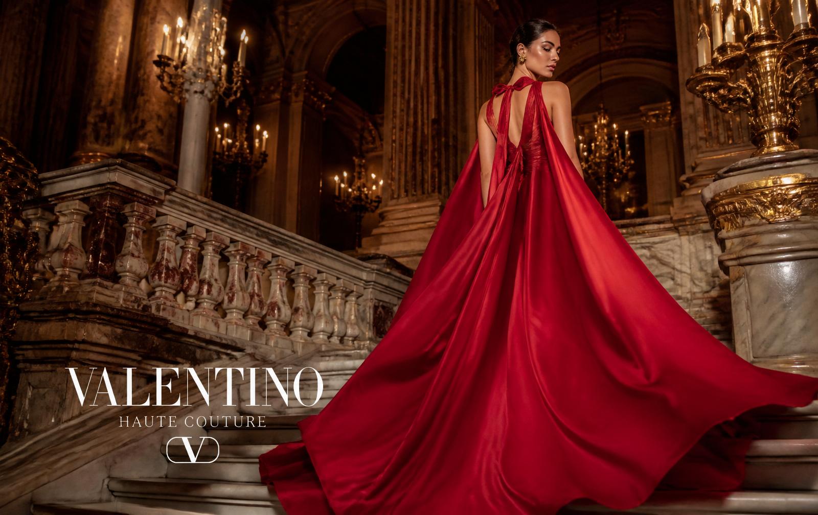 Luxury fashion campaign
